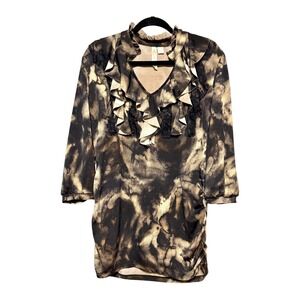 A Diva Fairy Grunge Blouse Womens Size XL Artsy Y2K Revival Vintage Whimsigoth